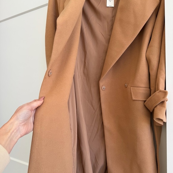 NWT Express Camel Coat - Picture 9 of 10